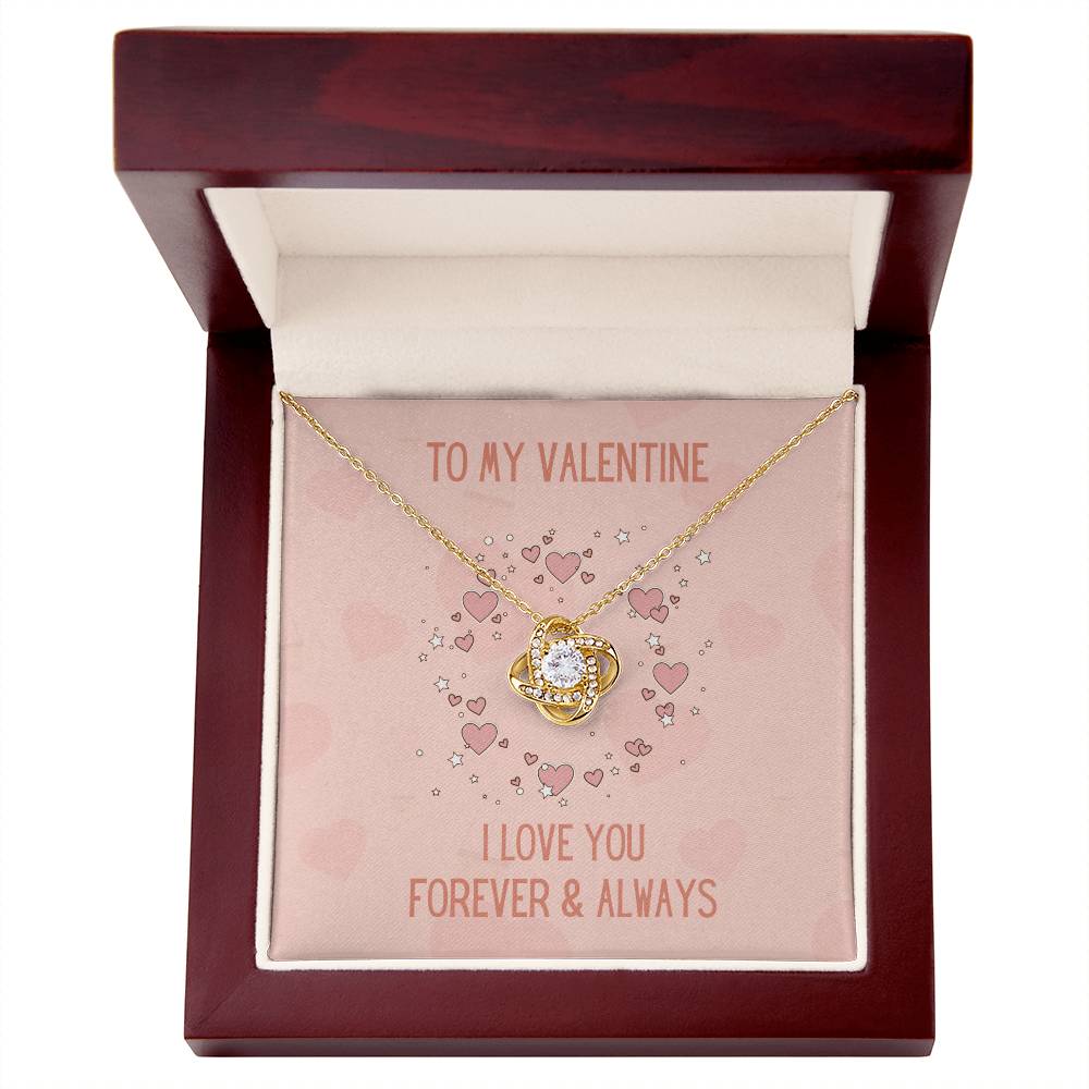 To My Valentine Necklace - Valentine's Day Gift