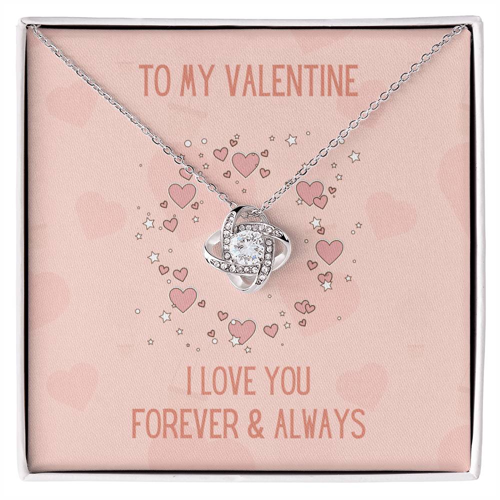 To My Valentine Necklace - Valentine's Day Gift