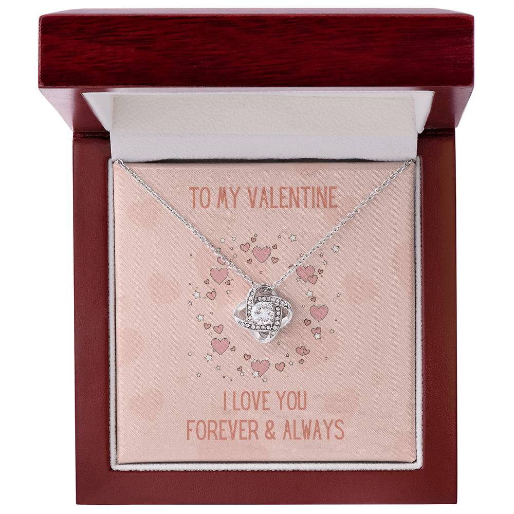 To My Valentine Necklace - Valentine's Day Gift