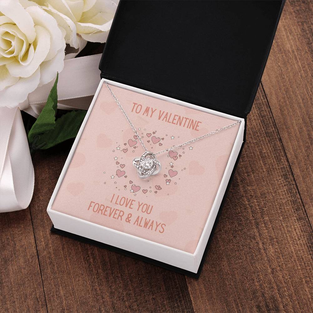To My Valentine Necklace - Valentine's Day Gift