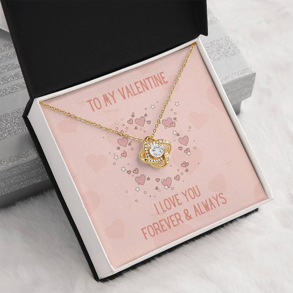 To My Valentine Necklace - Valentine's Day Gift